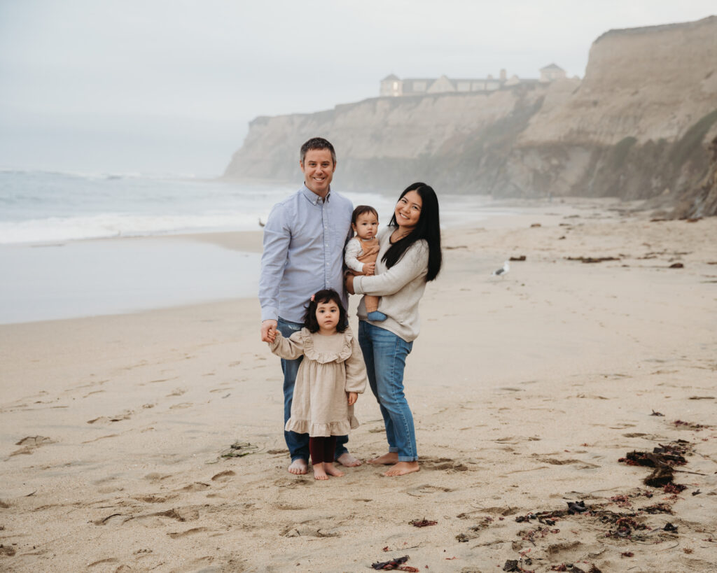 Family Beach Photoshoot in Bay Area